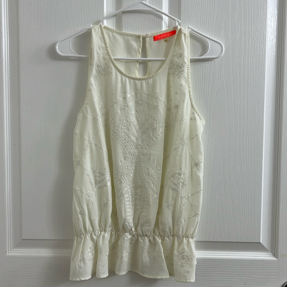 Women’s peplum top